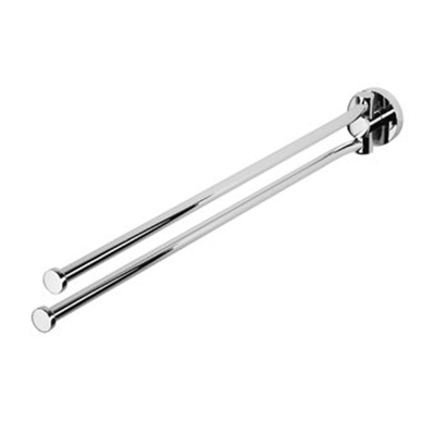 Geesa Nemox Handdoekrek 2-armig Chroom