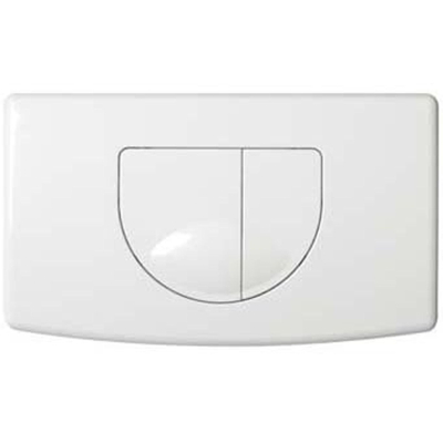 Plieger Main bedieningspaneel voor frontbediening 2 knops wit OUTLETSTORE