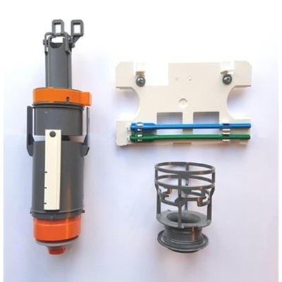 Rezi uitstroommechanisme m. bodemkorf en afdekplaat t.b.v. BB3650 serie