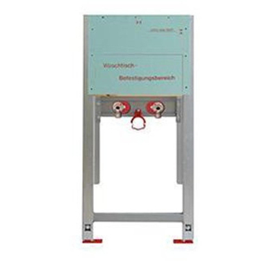 Burda Santro zelfdragend frame met wastafelmodule WT 108cm breedte 52.5cm