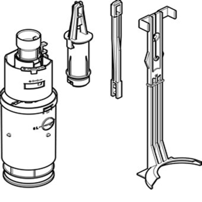 Geberit Twico bodemventiel compleet TWEEDEKANS
