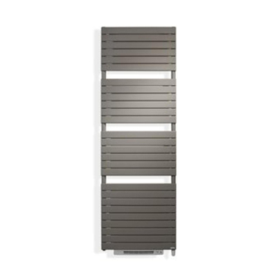 Vasco Aster HF-EL-BL design radiator elektrisch met blower 1805x500m, 1000W zwart structuur (RAL9005)