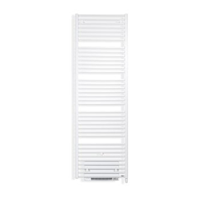 Vasco Iris HD-EL-BL elektrische designradiator met blower 1790x500mm, 1000W zwart structuur (RAL9005)