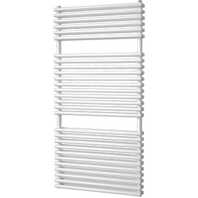 Plieger Florian Nxt designradiator dubbel horizontaal 1216x600mm 980W antraciet metallic