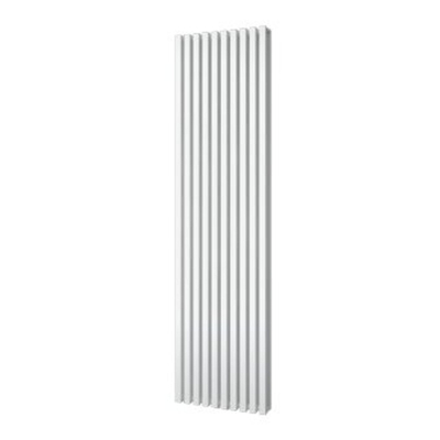 Plieger Siena designradiator verticaal dubbel 1800x462mm 1564W zwart grafiet (black graphite)