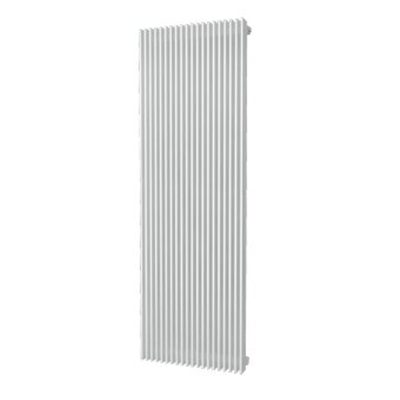 Plieger Antika Retto designradiator verticaal middenaansluiting 1800x595mm 1753W antraciet metallic