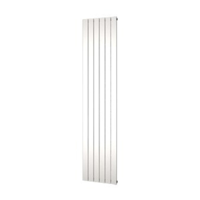 Plieger Cavallino Retto designradiator verticaal enkel middenaansluiting 2000x450mm 999W wit