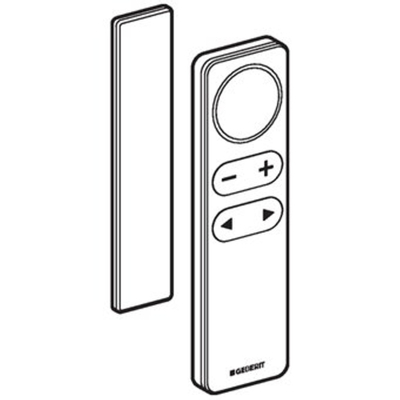 Geberit AquaClean afstandsbediening voor Sela wandcloset alpien wit