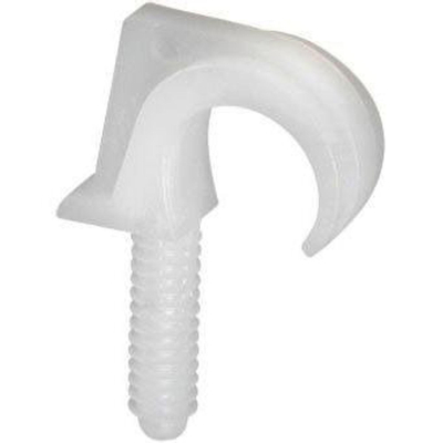 Kunststof plugclip dubbel 24 28 mm zak a 50 stuks