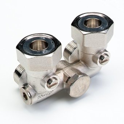 Comap H onderblok eenpijp haaks met buitendraad M22 3/4