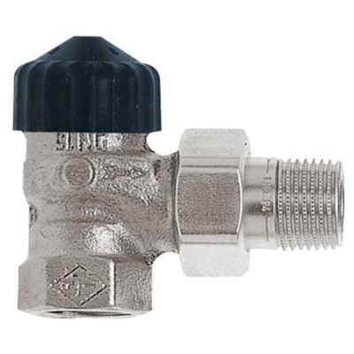 Heimeier Thermostatische radiatorafsluiter 1/2 haaks Kvs 1,35 m3 h