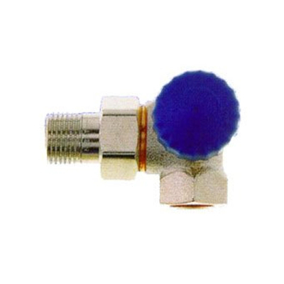 Heimeier Thermostatische radiatorafsluiter 1/2 dubbel haaks RE Kvs 1,85 m3 h lage weerstand