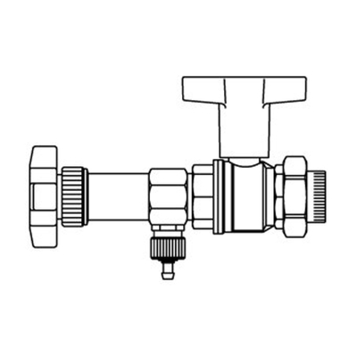 Oventrop Demo bloc voor ventiel M30x15