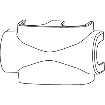 IMI Heimeier Multilux 4 afdekkap t.b.v. multilux 4 onderblok wit