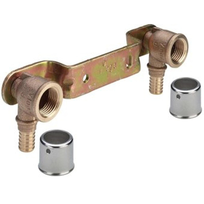 Viega Pexfit Muurplaatbeugel gebogen 16x3/8x120