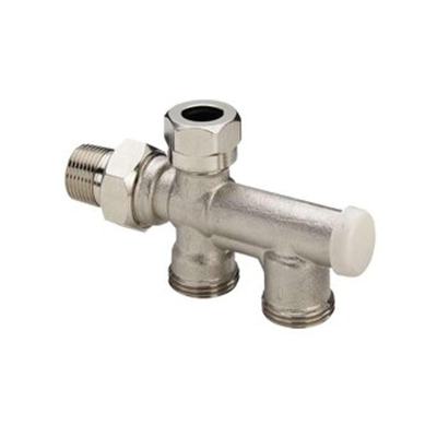 Viega Pexfit radiator aansluitstuk vernikkeld 15mmx1/2"bu