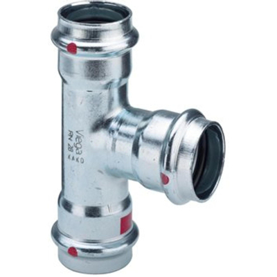 Viega Prestabo t stuk 1118 42 x 28 x 42 mm verzinkt