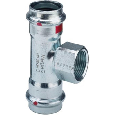 Viega Prestabo t stuk 1117.2 54 x 1 2 x 54 mm verzinkt