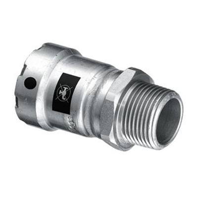 Viega Megapress overgangsstuk SC staal bu.dr. 1 1/4 x1 1/4 bu