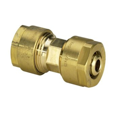 Viega Fonterra rechte koppeling 12mm voor verbinding van Fonterra buizen