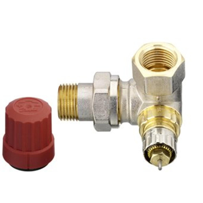 Danfoss Thermostatische radiatorafsluiter 3/8 dubbel haaks LI Kvs 0,65 m3 h RA N10