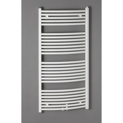 Zehnder Zeno handdoekradiator 170x60cm Staal Wit glans