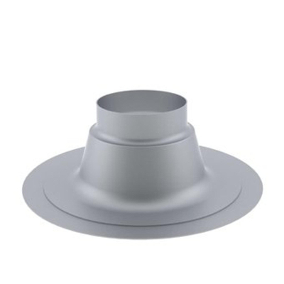 Burgerhout aluminium plakplaat Ø129mm ALU voor Vaillant