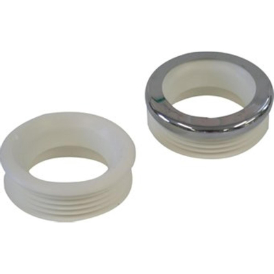 De Beer closetsok uitwendig v hooghangend reservoir m tuit wit