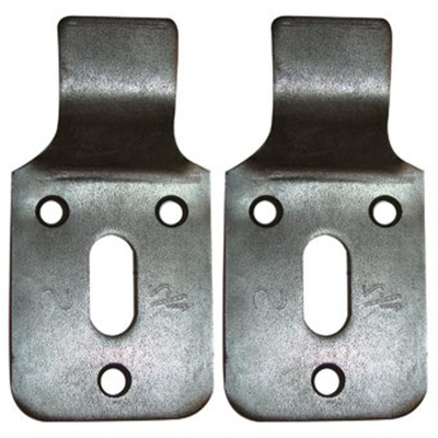 De Beer paar ophanghaken 1 zak met 2 stuks gegalvaniseerd excl. schroeven