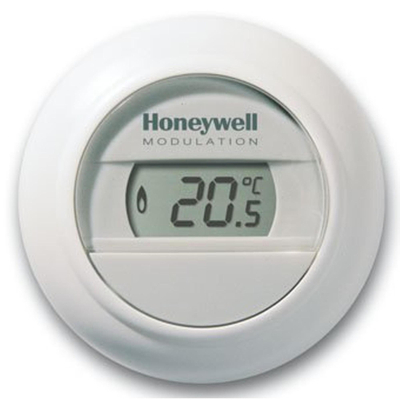 Honeywell Round kamerthermostaat 24V Modulation wit