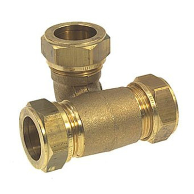 VSH Super Knel Messing knel passeerstuk 15mm