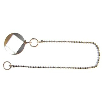 De Beer kogelketting met bevestigingsplaatje onder mengkraan 30cm