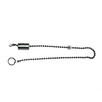 De Beer kogelketting met vast contragewicht van 20gr 45cm v eengatskranen