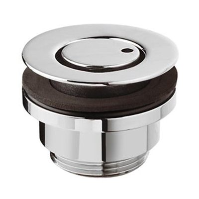 Raminex Eye afvoerplug universeel voor wastafel 1 1/4 met vaste afdekplaat O63mm chroom