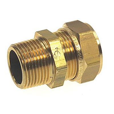 VSH Super Knel Messing knel puntstuk 1/2 x22mm conisch