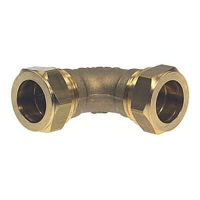 VSH Super Knel Messing knel bocht 15mm