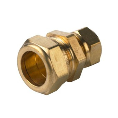 VSH Super Knel Vernikkelde knelkoppeling verlopend 15x10mm