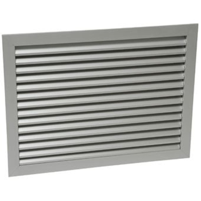 Whirlpool inspectie en ventilatierooster met frame 40x30cm aluminium