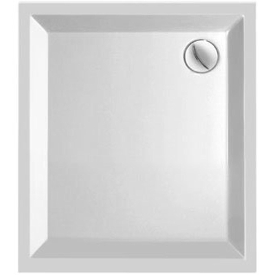 Plieger Kwadrant douchebak 90x80x5cm acryl wit