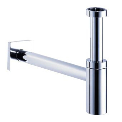 Dornbracht Divers bekersifon met muurbuis en rozet chroom