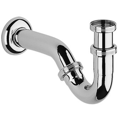 Dornbracht Divers bidet buissifon 5/4 met muurbuis met rozet chroom