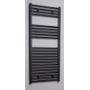 Sanicare recht designradiator 111.8x45cm zwart mat SW17847