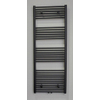 Sanicare middenaansluiting recht designradiator 160x60cm zwart mat SW17872