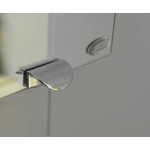 Sanicare Qlassics Spiegeldeurgreep chroom voor Sanicare spiegelkasten serie Qlassics SW17926