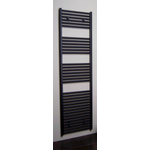 Sanicare recht designradiator 172x45cm zwart mat SW17848