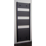 Sanicare recht designradiator 172x60cm zwart mat SW17851