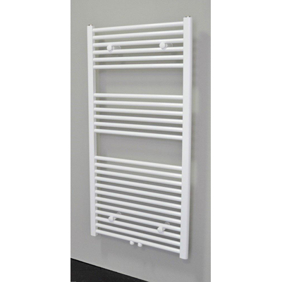 Sanicare Recht Middenaansluiting recht designradiator 120x60cm wit