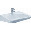 Laufen Rehab wastafel onderrijdbaar 66x55x19cm 1 kraangat zonder overloop keramiek wit SW113294