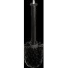 Geesa Modern art closetborstel met connector zwart GA95385