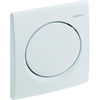 Geberit Bedieningsplaat voor urinoir, pneum.bediening, model Samba, wit SW335957